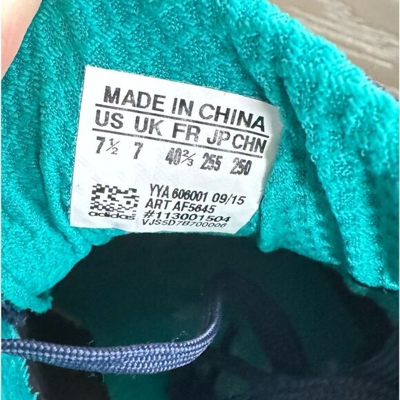 Adidas Adizero HJ Blue Green Cleats Track & Field Performance Shoes Men’s Sz 7.5 - Picture 7 of 12